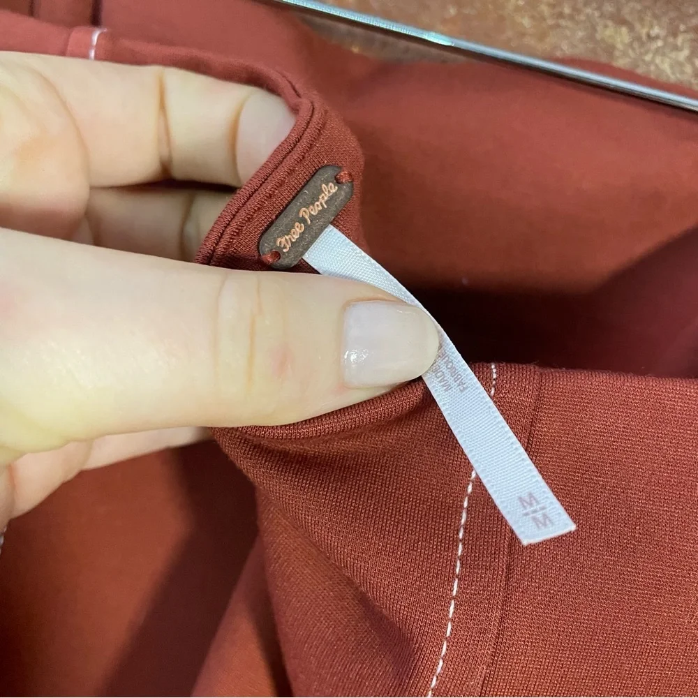 Free People Renna Dress In Rust - Picture 3 of 7